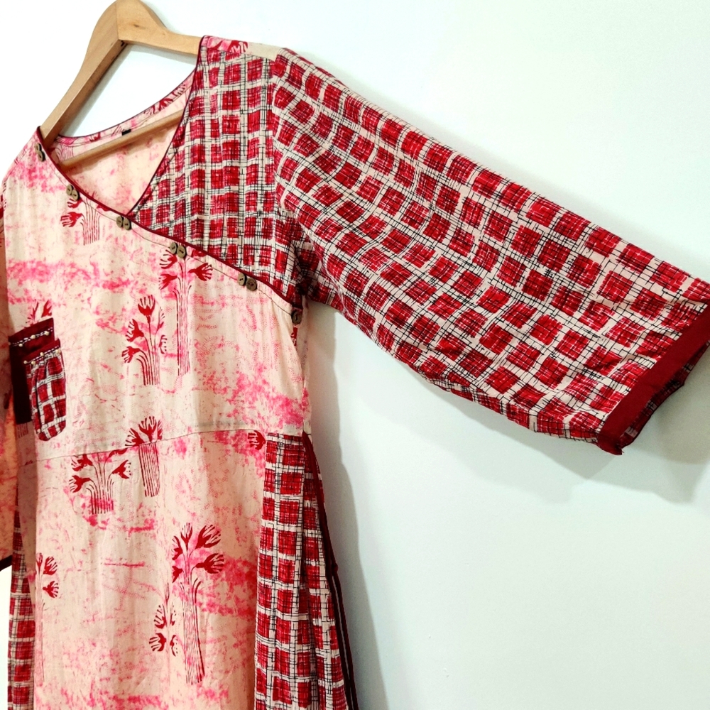 (NWOT) Maroon Kurti - Picture 5 of 10